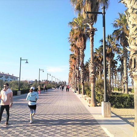 Apartamento Valencia Malvarrosa Exteriör bild