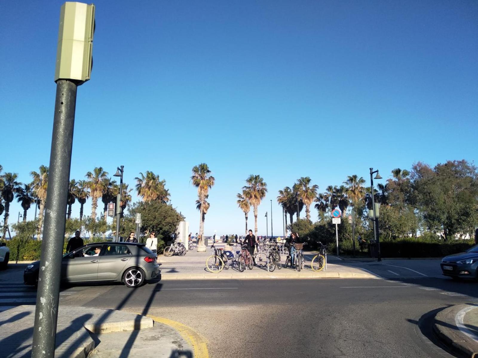 Apartamento Valencia Malvarrosa Exteriör bild